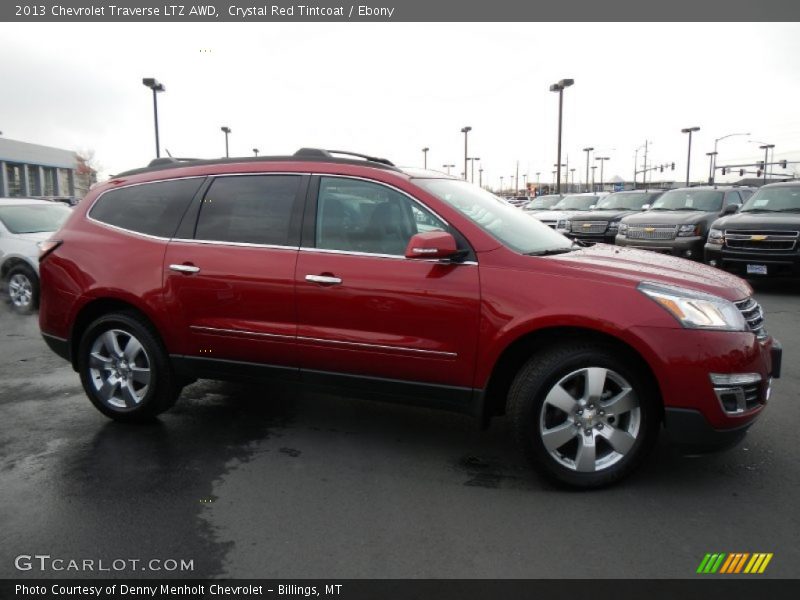  2013 Traverse LTZ AWD Crystal Red Tintcoat