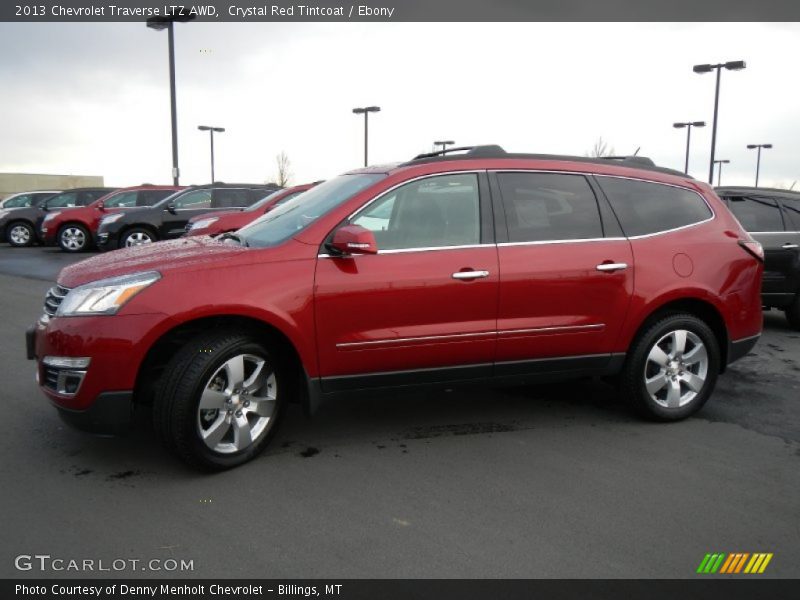  2013 Traverse LTZ AWD Crystal Red Tintcoat