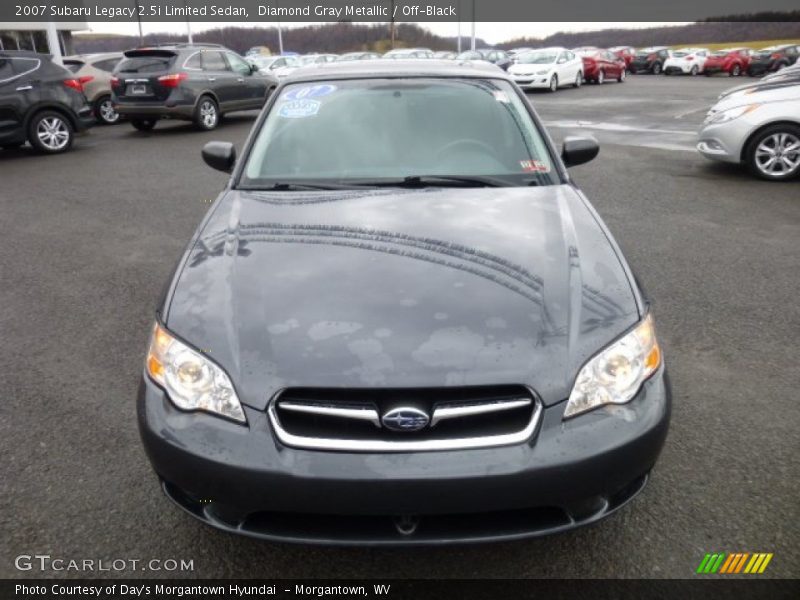 Diamond Gray Metallic / Off-Black 2007 Subaru Legacy 2.5i Limited Sedan