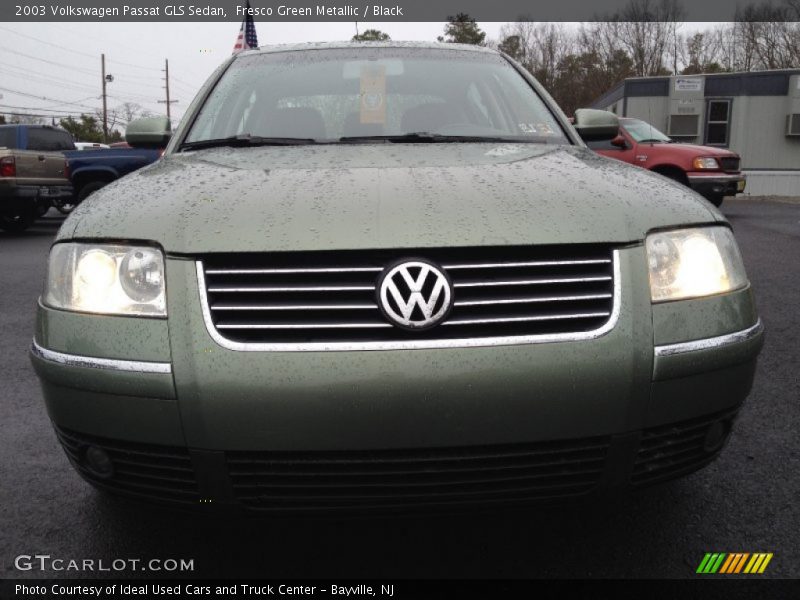 Fresco Green Metallic / Black 2003 Volkswagen Passat GLS Sedan