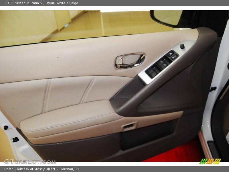 Pearl White / Beige 2012 Nissan Murano SL