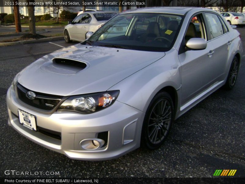 Spark Silver Metallic / Carbon Black 2011 Subaru Impreza WRX Limited Sedan