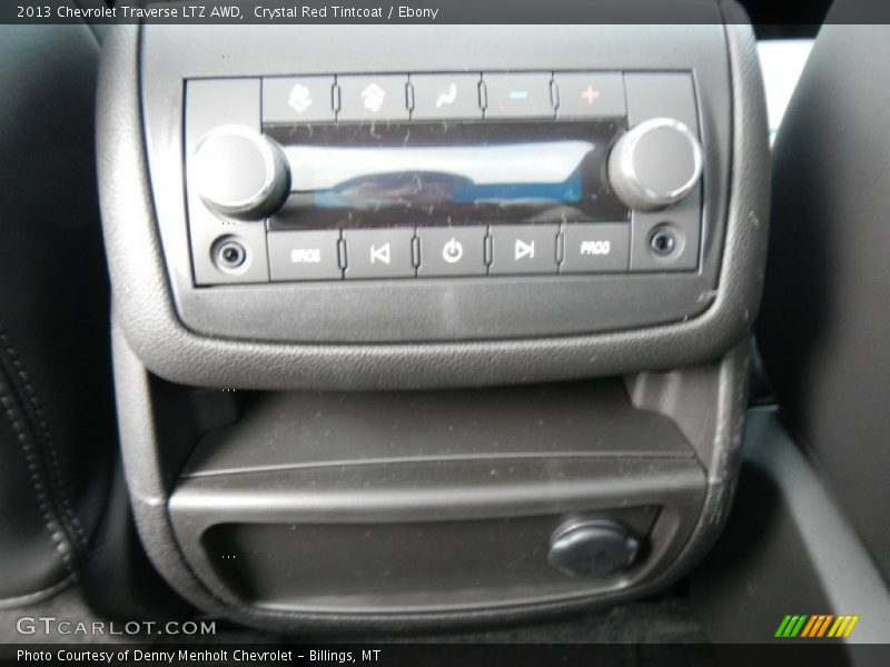 Crystal Red Tintcoat / Ebony 2013 Chevrolet Traverse LTZ AWD