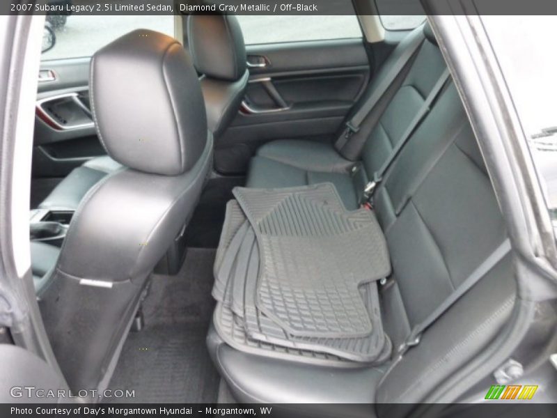Diamond Gray Metallic / Off-Black 2007 Subaru Legacy 2.5i Limited Sedan