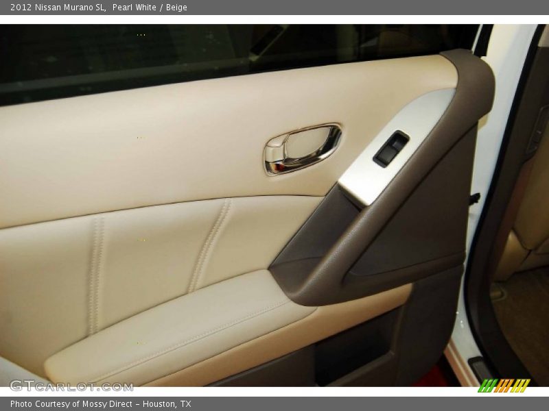 Pearl White / Beige 2012 Nissan Murano SL
