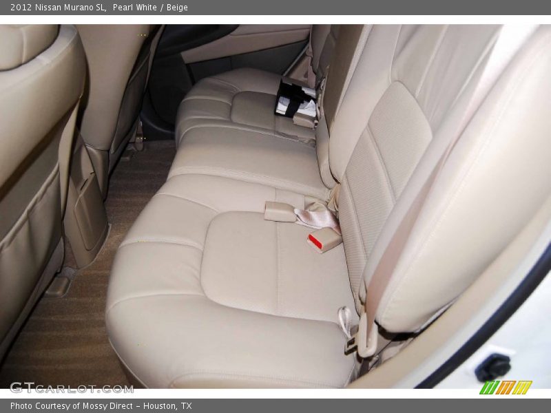 Pearl White / Beige 2012 Nissan Murano SL