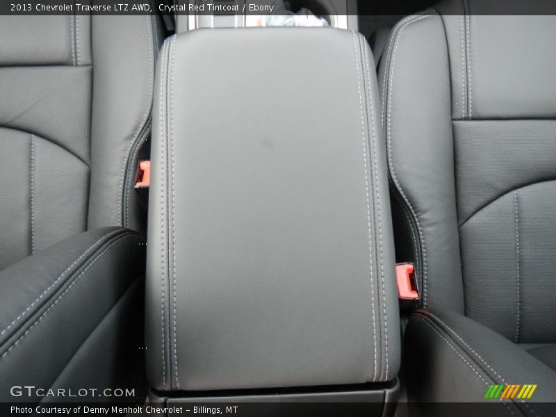 Crystal Red Tintcoat / Ebony 2013 Chevrolet Traverse LTZ AWD