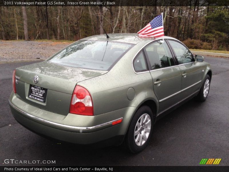 Fresco Green Metallic / Black 2003 Volkswagen Passat GLS Sedan