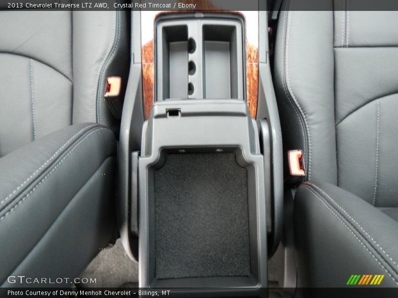 Crystal Red Tintcoat / Ebony 2013 Chevrolet Traverse LTZ AWD