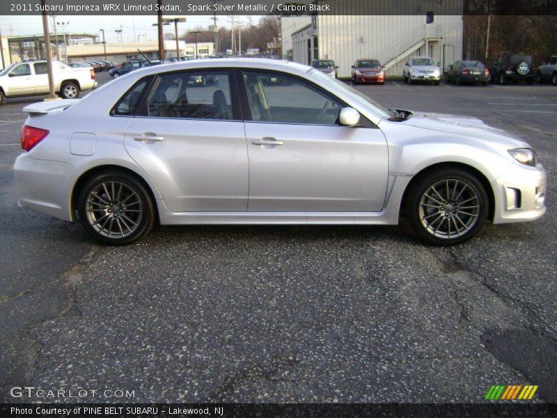 Spark Silver Metallic / Carbon Black 2011 Subaru Impreza WRX Limited Sedan