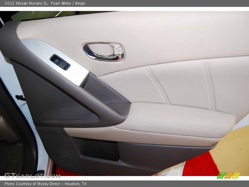 Pearl White / Beige 2012 Nissan Murano SL