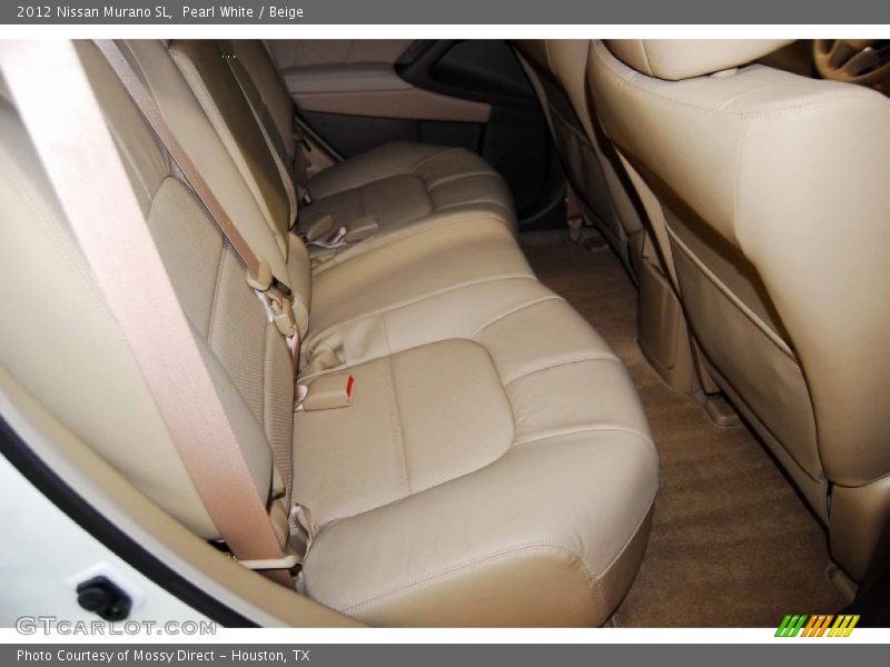 Pearl White / Beige 2012 Nissan Murano SL