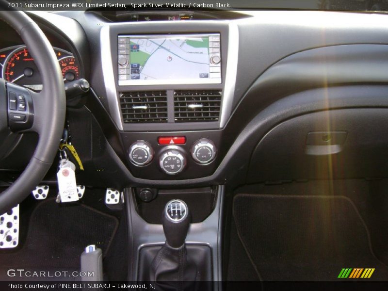 Spark Silver Metallic / Carbon Black 2011 Subaru Impreza WRX Limited Sedan