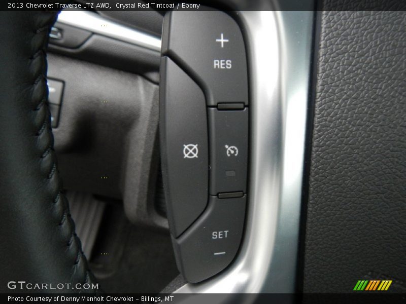Controls of 2013 Traverse LTZ AWD