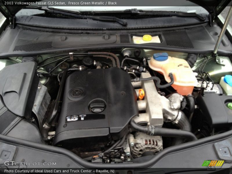 Fresco Green Metallic / Black 2003 Volkswagen Passat GLS Sedan