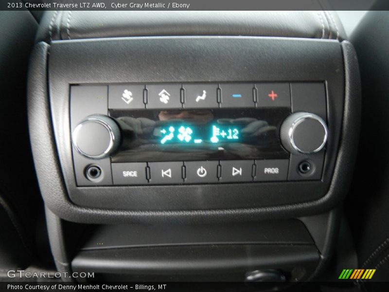Controls of 2013 Traverse LTZ AWD