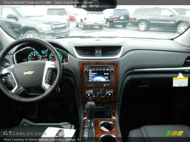 Dashboard of 2013 Traverse LTZ AWD