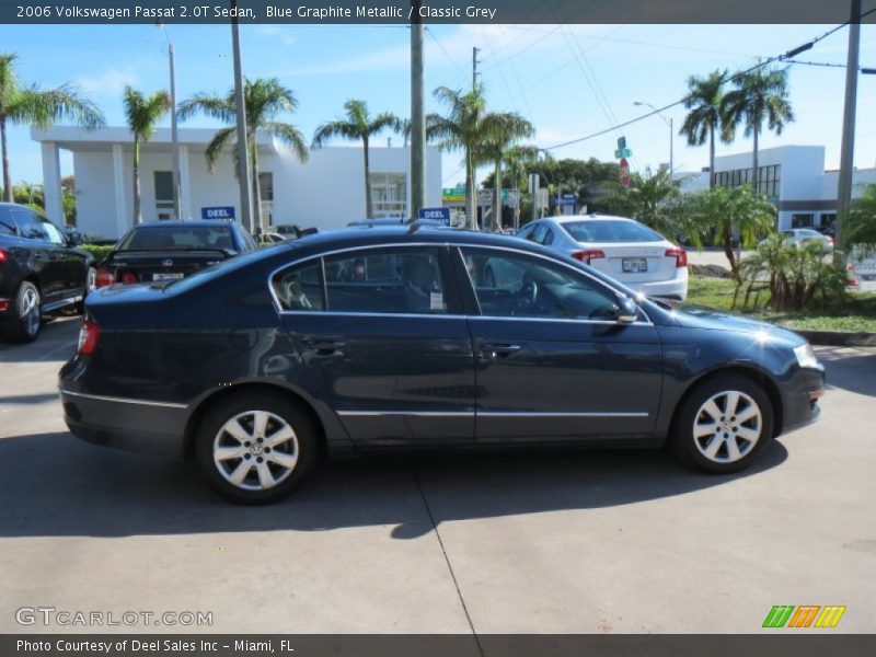 Blue Graphite Metallic / Classic Grey 2006 Volkswagen Passat 2.0T Sedan