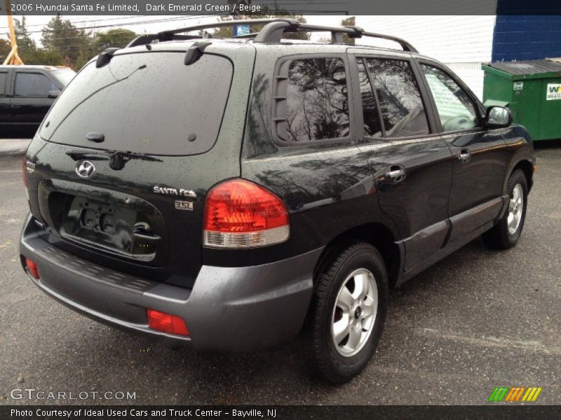  2006 Santa Fe Limited Dark Emerald Green