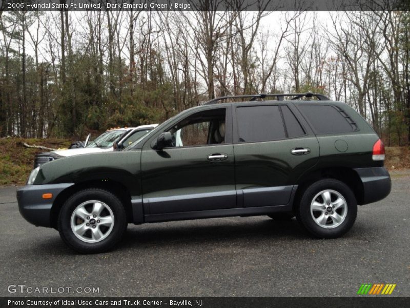  2006 Santa Fe Limited Dark Emerald Green