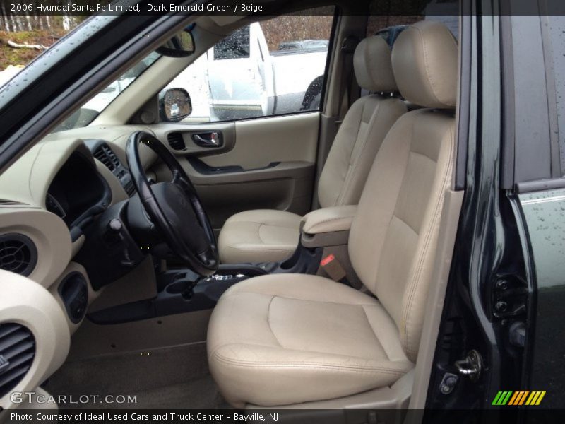 Front Seat of 2006 Santa Fe Limited