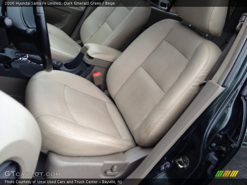 Dark Emerald Green / Beige 2006 Hyundai Santa Fe Limited