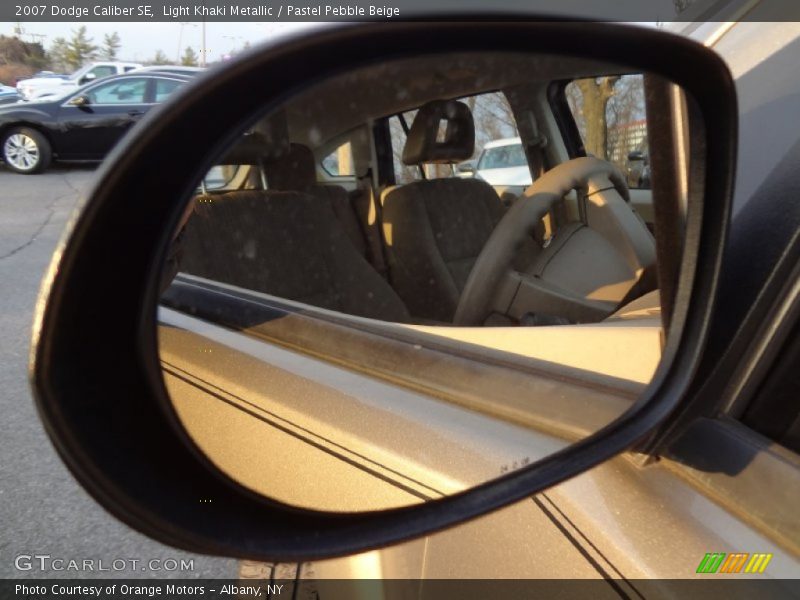 Light Khaki Metallic / Pastel Pebble Beige 2007 Dodge Caliber SE