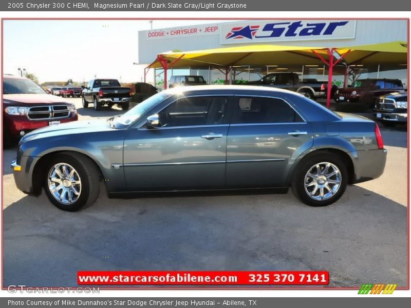 Magnesium Pearl / Dark Slate Gray/Light Graystone 2005 Chrysler 300 C HEMI