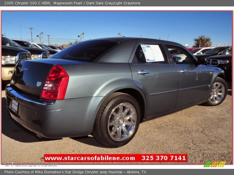 Magnesium Pearl / Dark Slate Gray/Light Graystone 2005 Chrysler 300 C HEMI