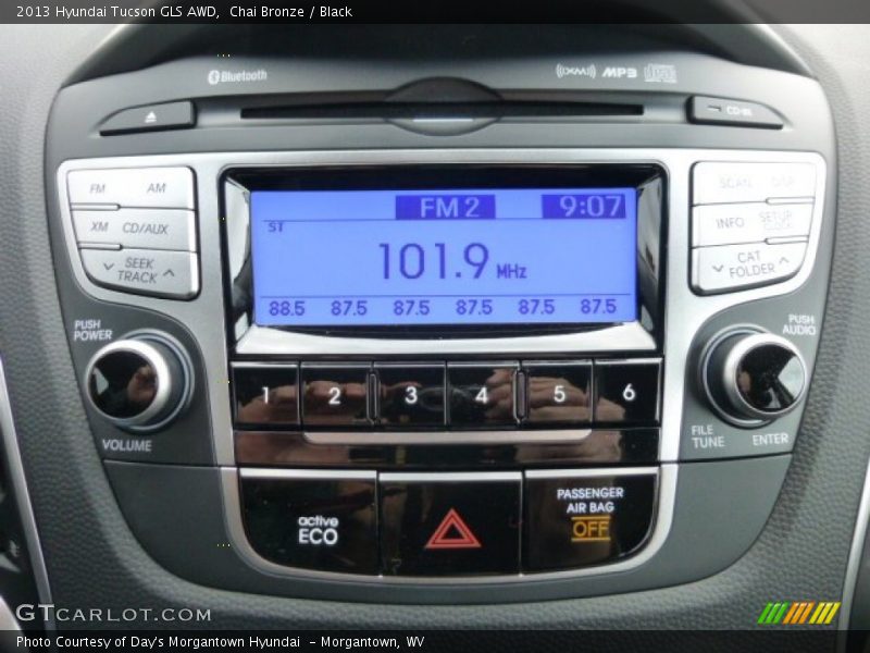Audio System of 2013 Tucson GLS AWD