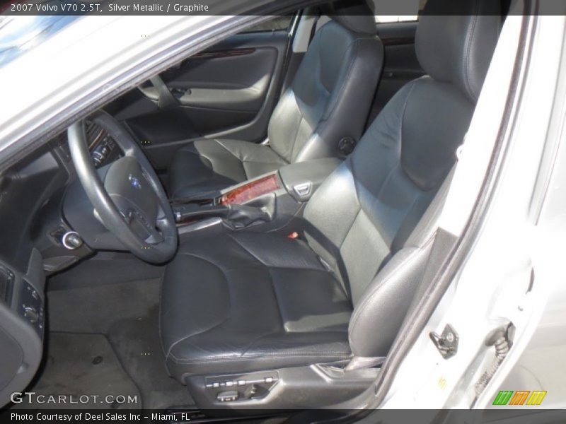 Silver Metallic / Graphite 2007 Volvo V70 2.5T