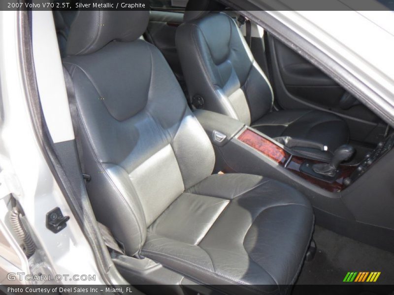 Silver Metallic / Graphite 2007 Volvo V70 2.5T