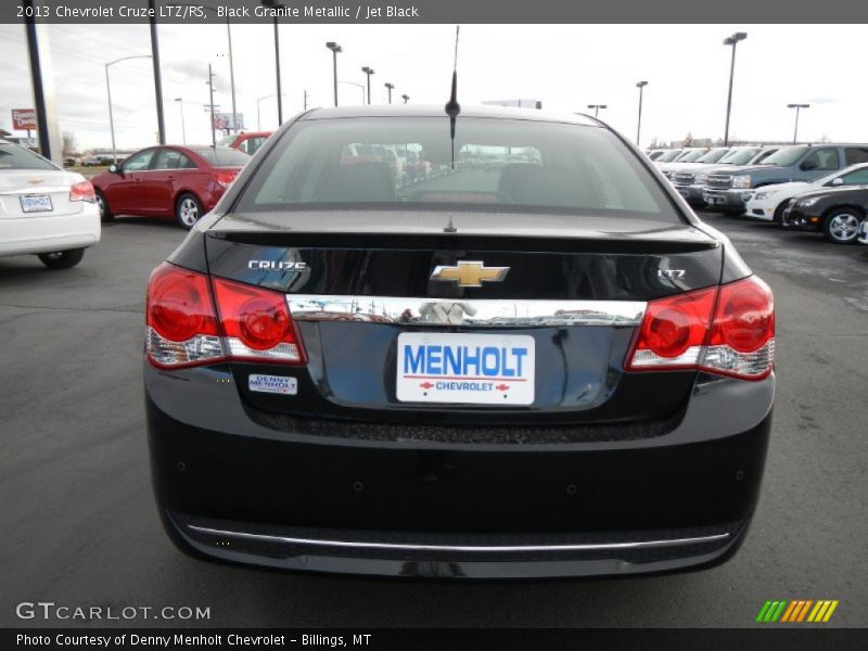 Black Granite Metallic / Jet Black 2013 Chevrolet Cruze LTZ/RS