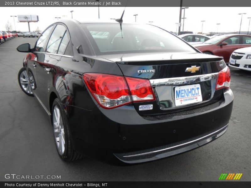 Black Granite Metallic / Jet Black 2013 Chevrolet Cruze LTZ/RS