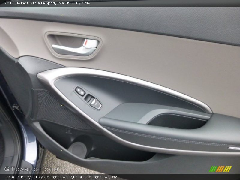 Marlin Blue / Gray 2013 Hyundai Santa Fe Sport