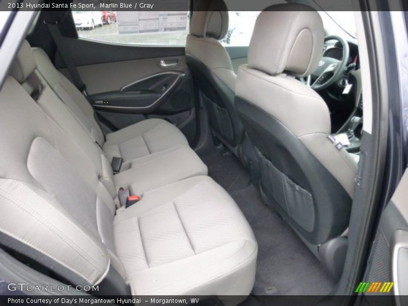 Marlin Blue / Gray 2013 Hyundai Santa Fe Sport