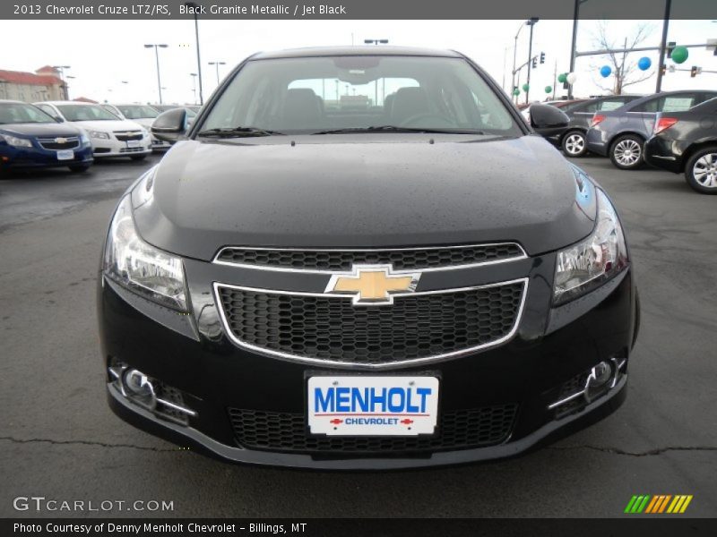 Black Granite Metallic / Jet Black 2013 Chevrolet Cruze LTZ/RS