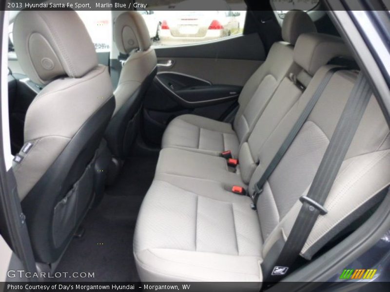 Marlin Blue / Gray 2013 Hyundai Santa Fe Sport
