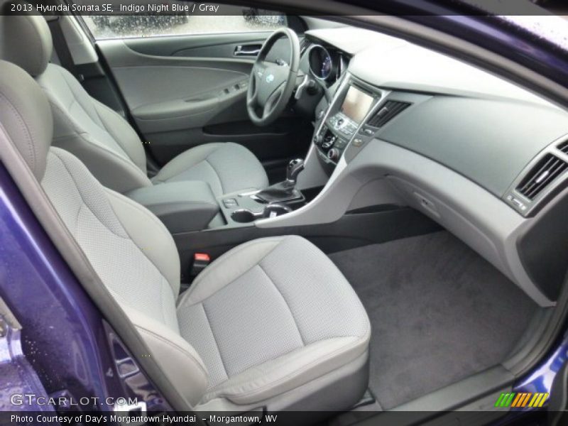  2013 Sonata SE Gray Interior