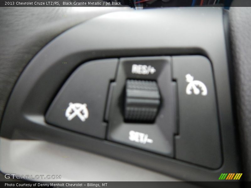 Black Granite Metallic / Jet Black 2013 Chevrolet Cruze LTZ/RS
