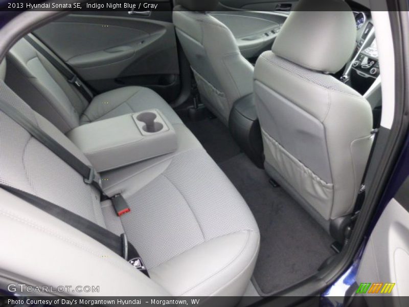 Rear Seat of 2013 Sonata SE