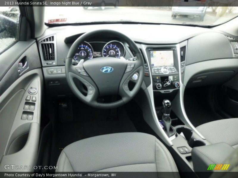 Dashboard of 2013 Sonata SE