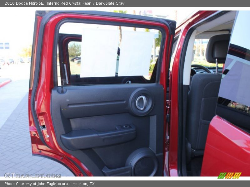 Inferno Red Crystal Pearl / Dark Slate Gray 2010 Dodge Nitro SE