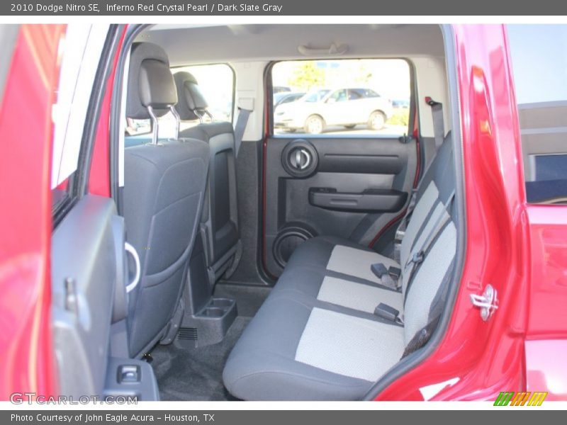 Inferno Red Crystal Pearl / Dark Slate Gray 2010 Dodge Nitro SE