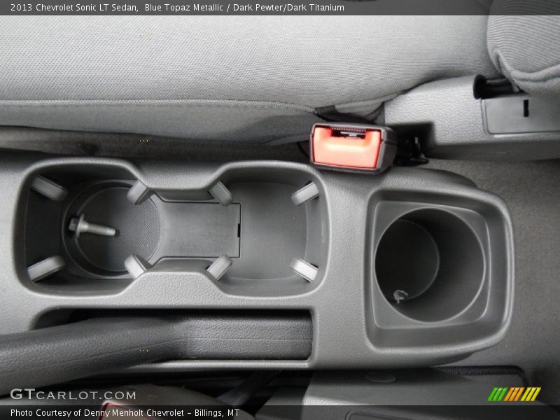 Blue Topaz Metallic / Dark Pewter/Dark Titanium 2013 Chevrolet Sonic LT Sedan