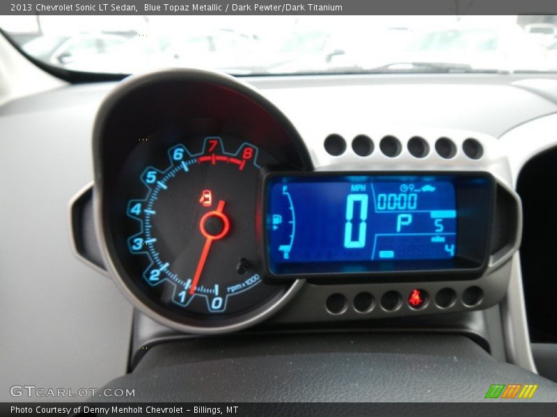  2013 Sonic LT Sedan LT Sedan Gauges