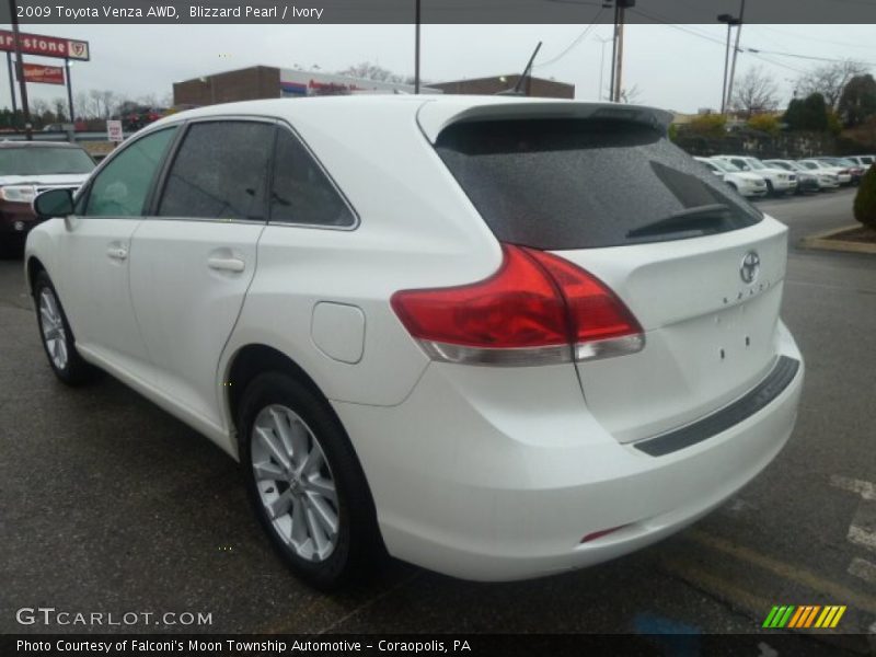 Blizzard Pearl / Ivory 2009 Toyota Venza AWD