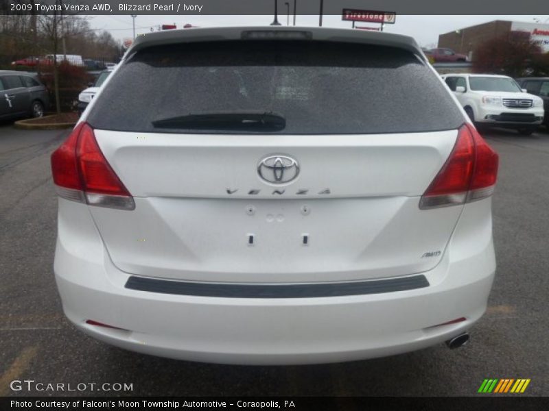 Blizzard Pearl / Ivory 2009 Toyota Venza AWD