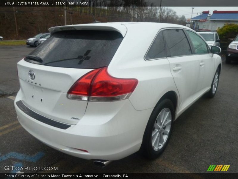 Blizzard Pearl / Ivory 2009 Toyota Venza AWD