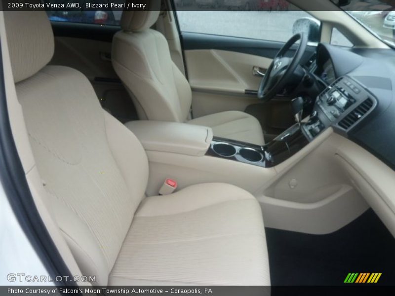 Blizzard Pearl / Ivory 2009 Toyota Venza AWD